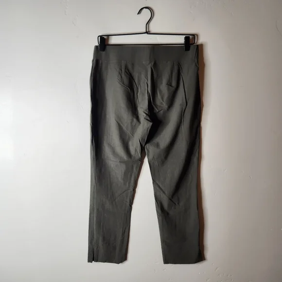 Eileen Fisher Stretch Crepe Slim Ankle Pants Size Small - Picture 3 of 8